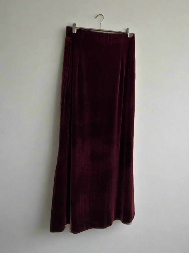 Maureen Velvet Skirt