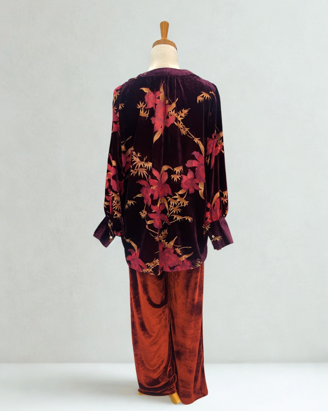 Autumn Silk Blouse