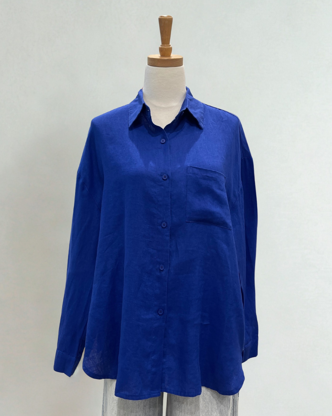 Lila Linen Shirt