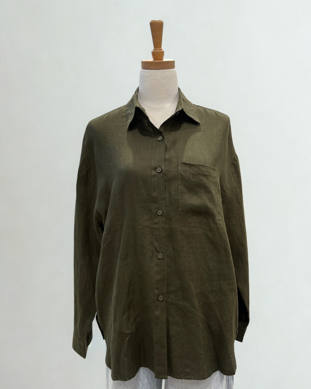 Lila Linen Shirt