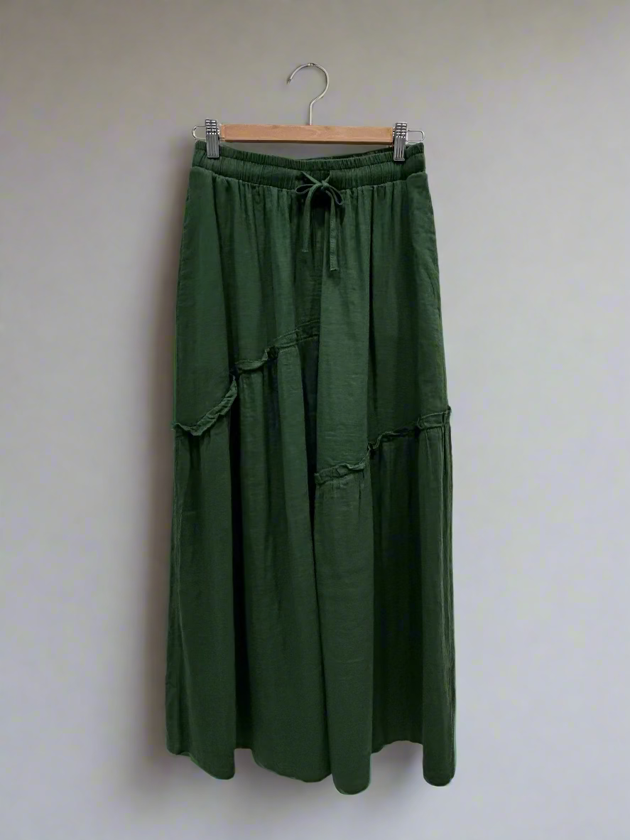 Aubrey Cotton Maxi Skirt