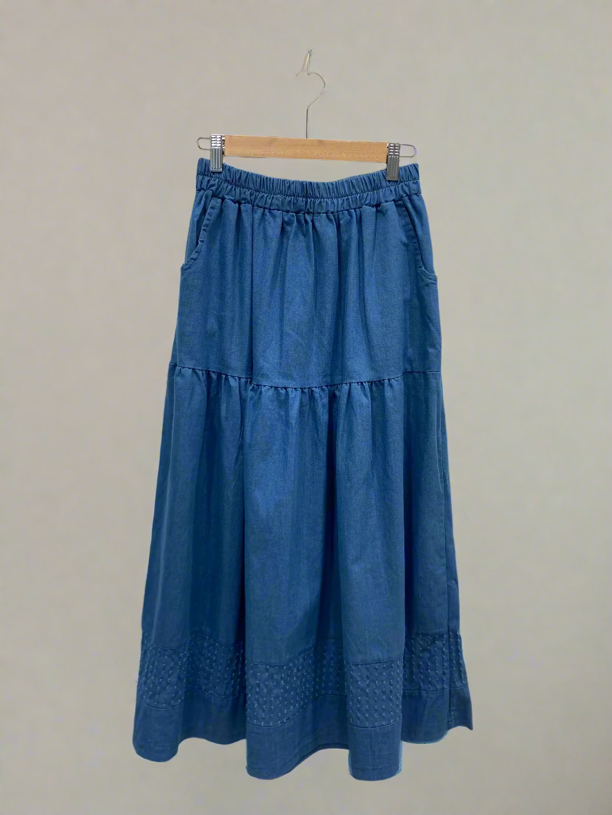 Janine Denim Skirt