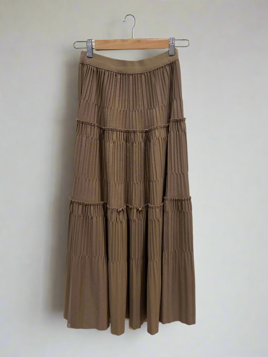 Sierra Maxi Pleated Skirt