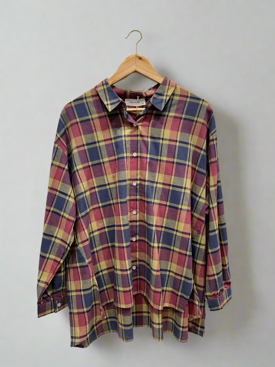 Dorothy Checked Cotton Shirt