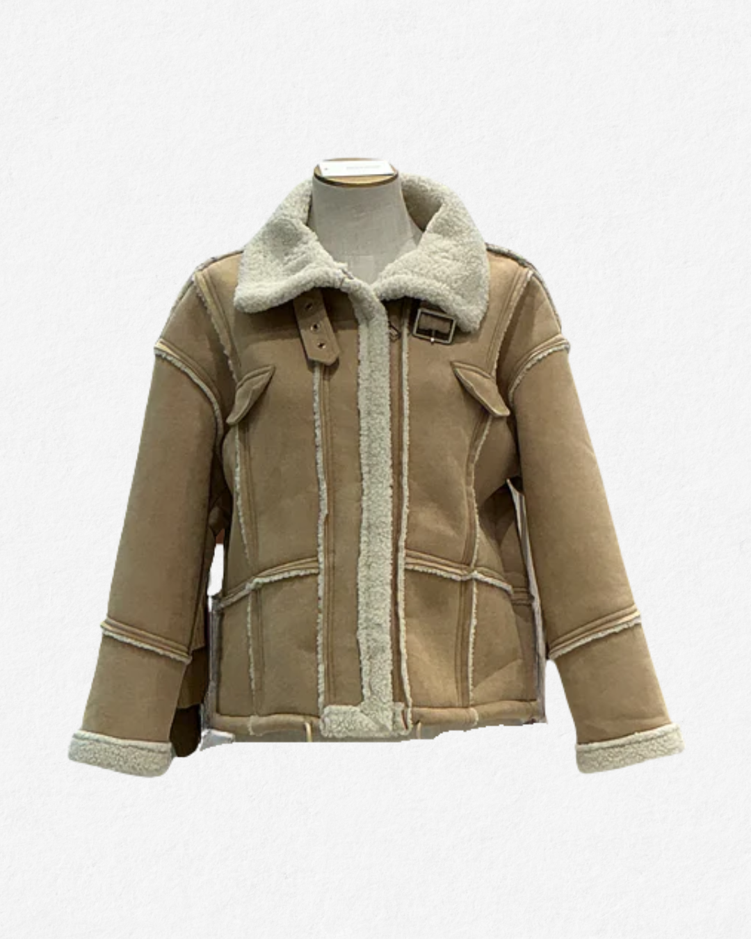 Tan Teddy Jacket