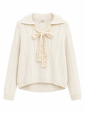Lace Ribbon Cardigan