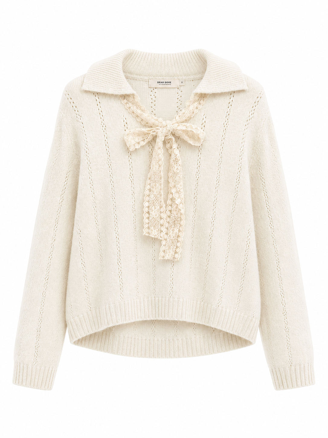 Lace Ribbon Cardigan