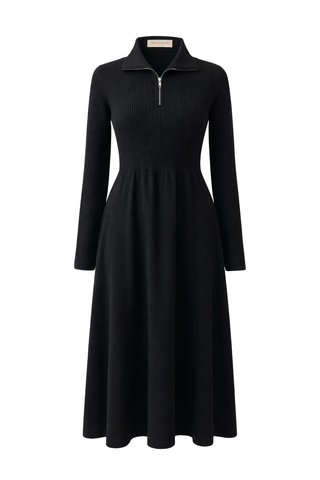 Zip Knit Dress