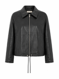Heather Vegan Leather Jacket