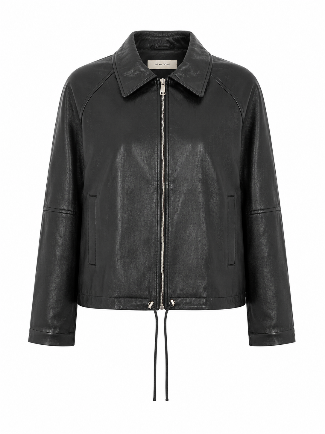 Heather Vegan Leather Jacket