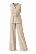 Vanessa Vest and Trousers Set