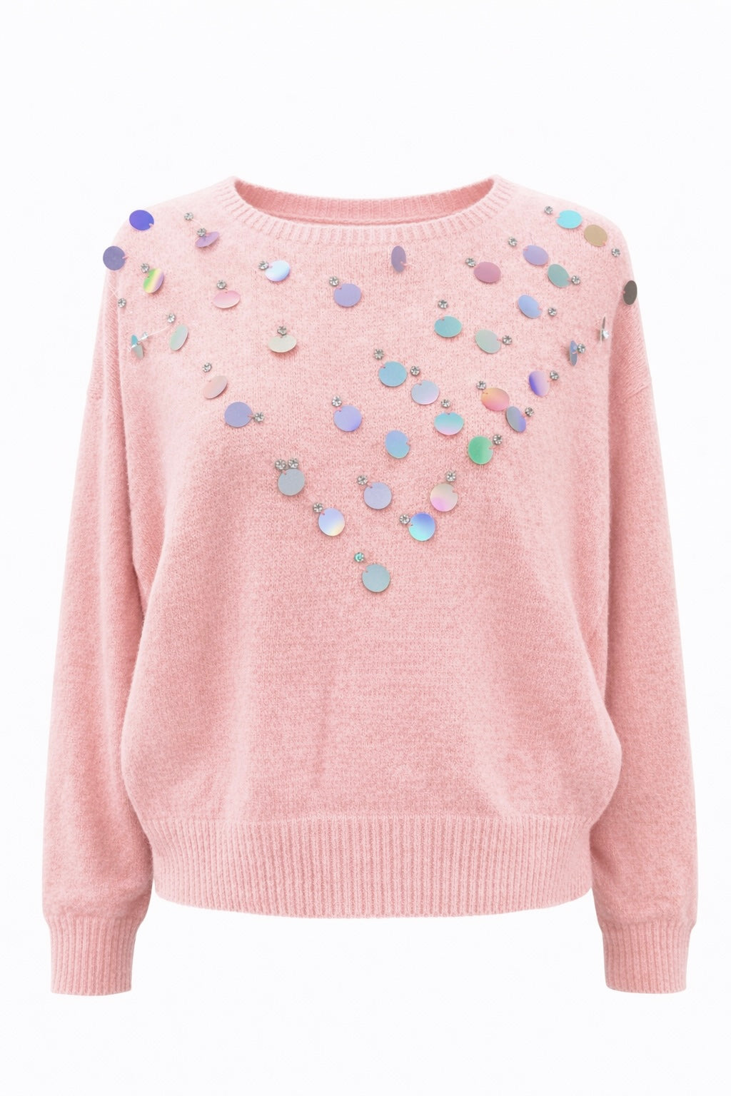 Sequin Knit Jumper
