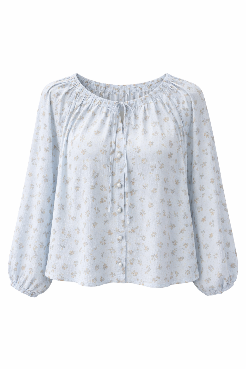 Rosella Long Sleeve Cotton Blouse