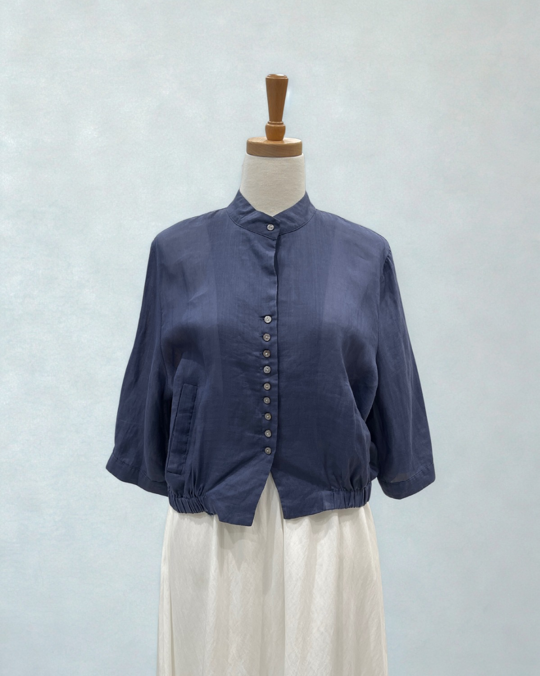 Petra Premium Linen Blouse