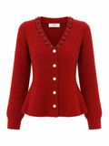 Peplum Knit Top