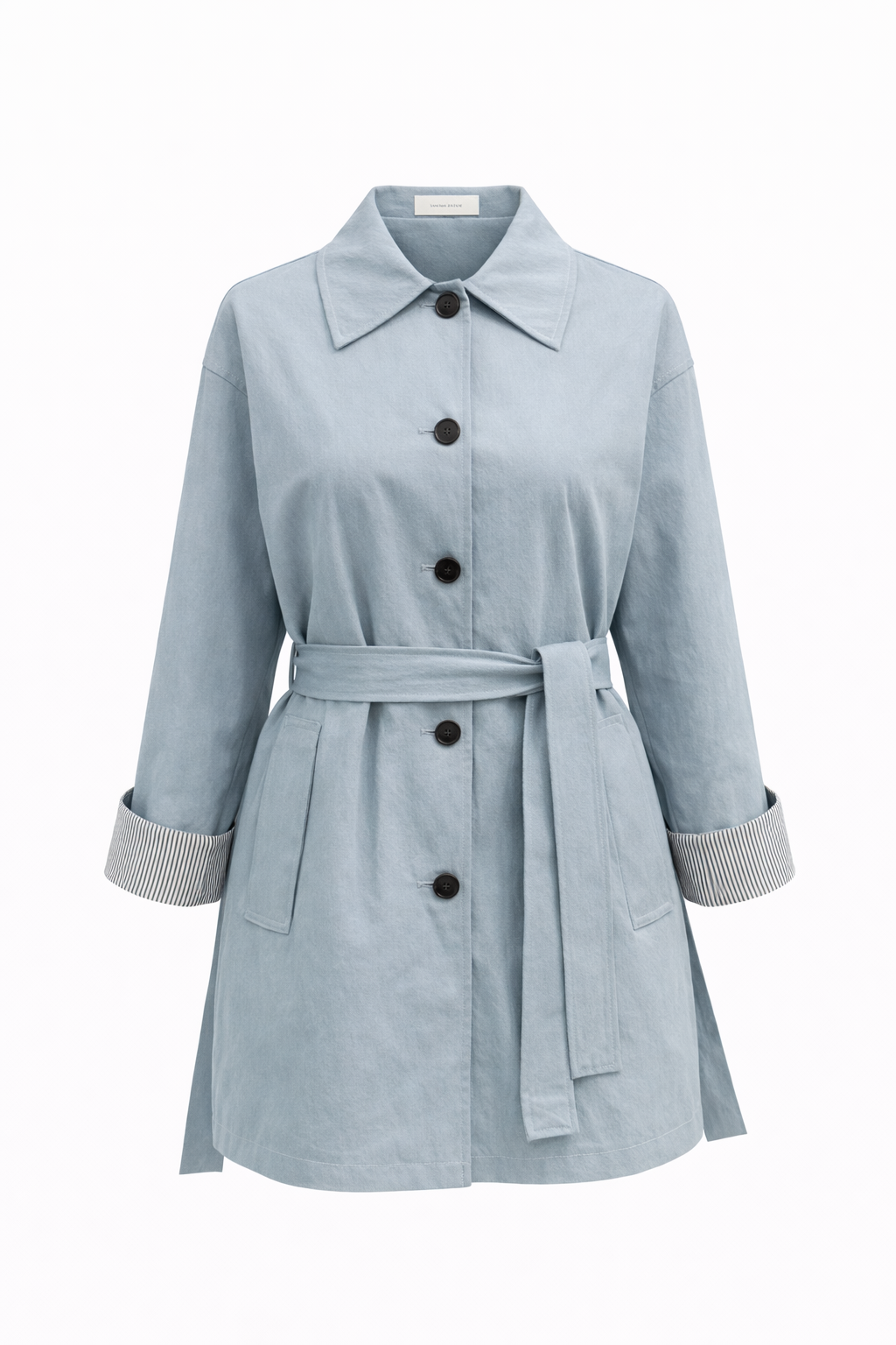 Single Breasted Trench Coat