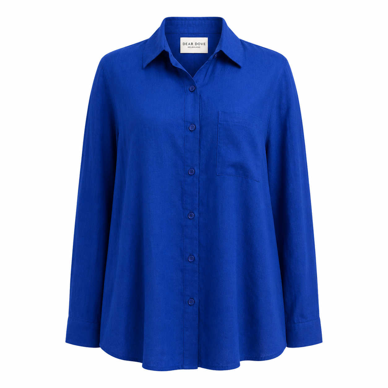 Lila Linen Shirt