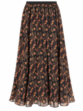 Paisley Chiffon Skirt