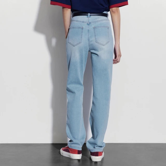 Straight Jeans Light Wash (Cool Max)