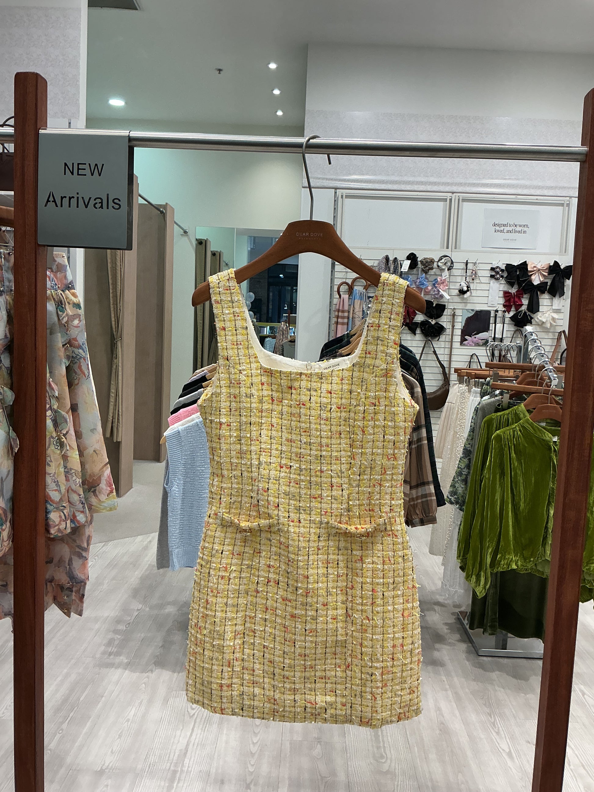 Cher Tweed Dress