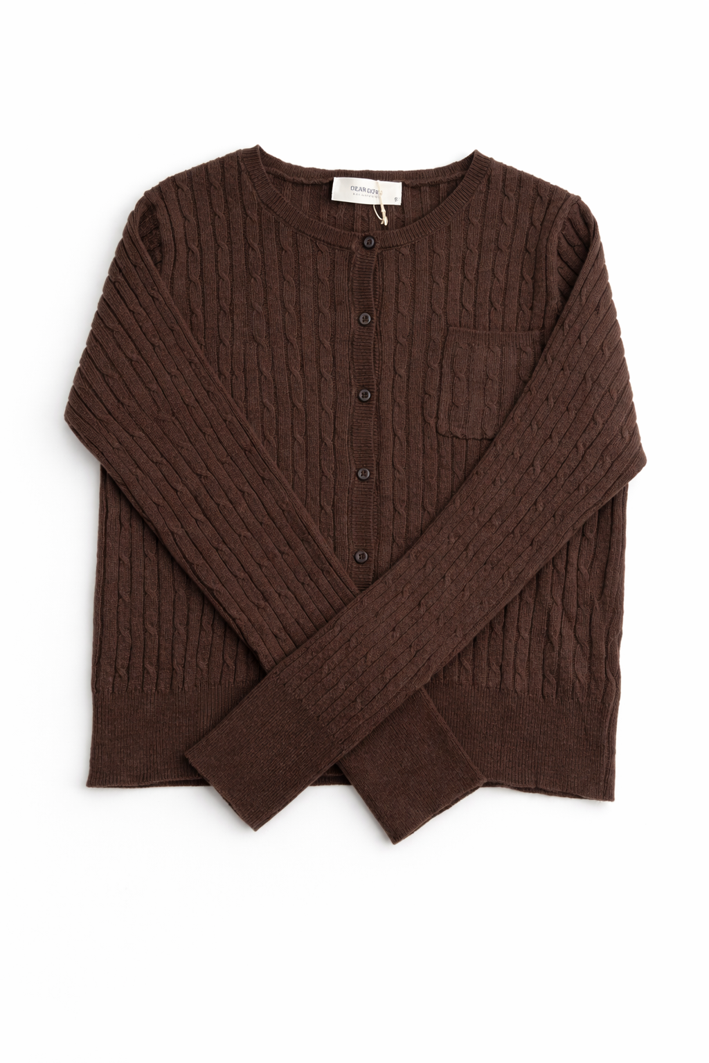 Mina Cable Knit Cardigan