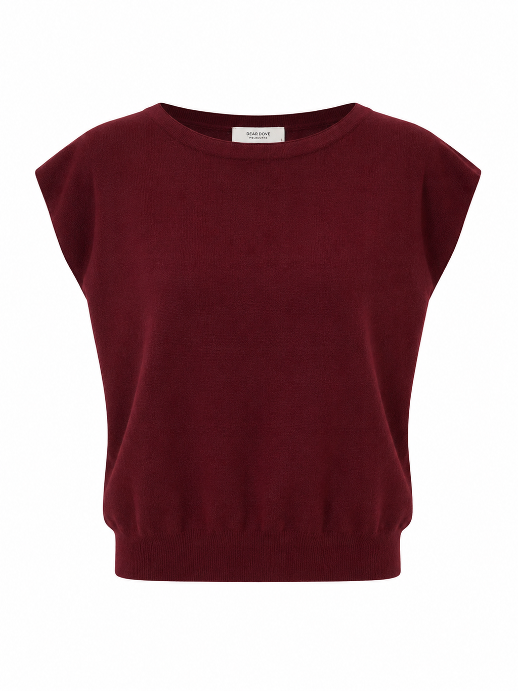 Boat Neck Knit Top