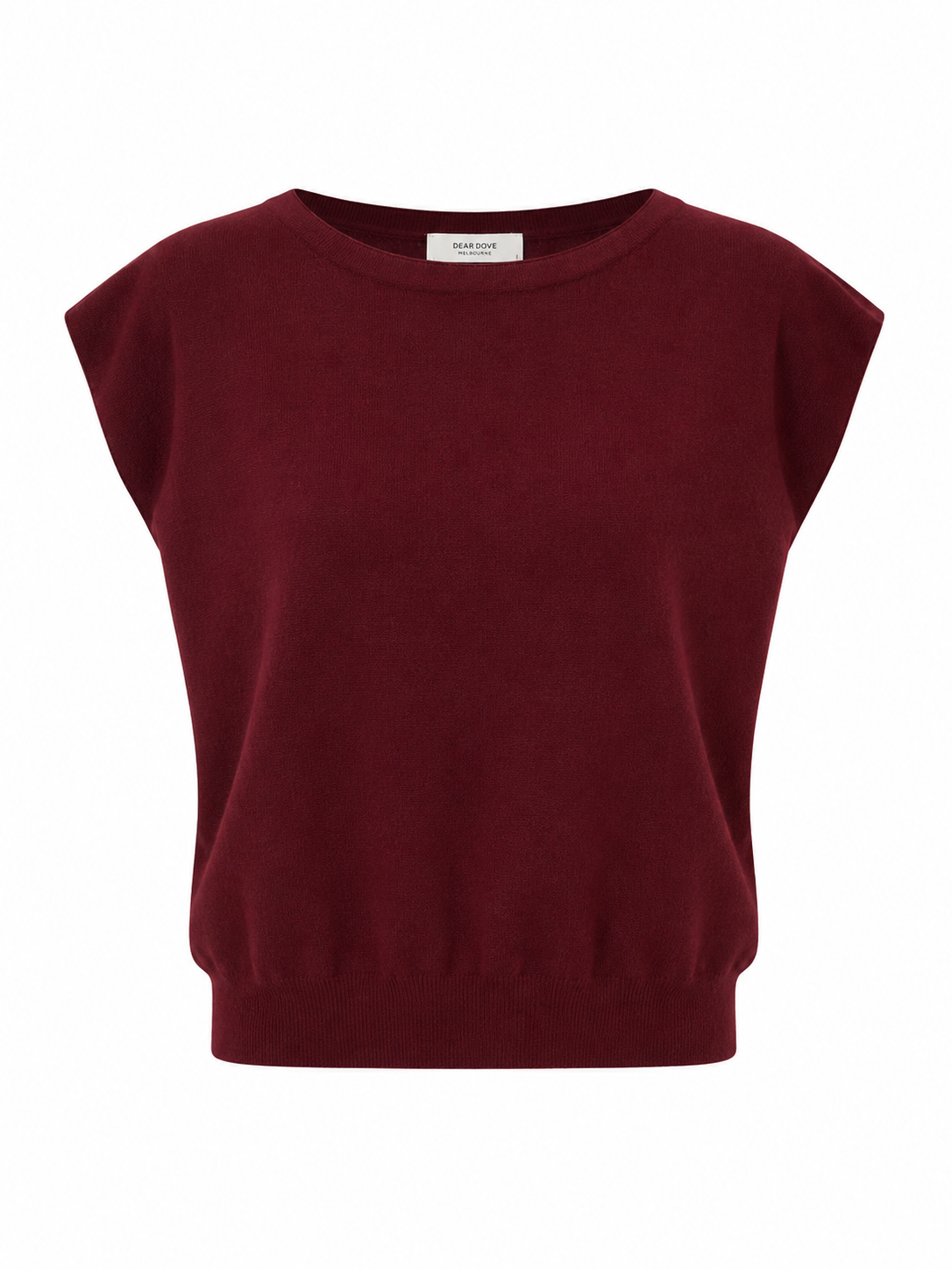 Boat Neck Knit Top