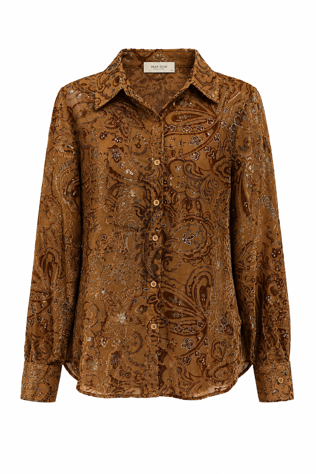 Jada Silk Velvet Shirt