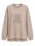 Cat Holic Cotton Long Sleeve Tee