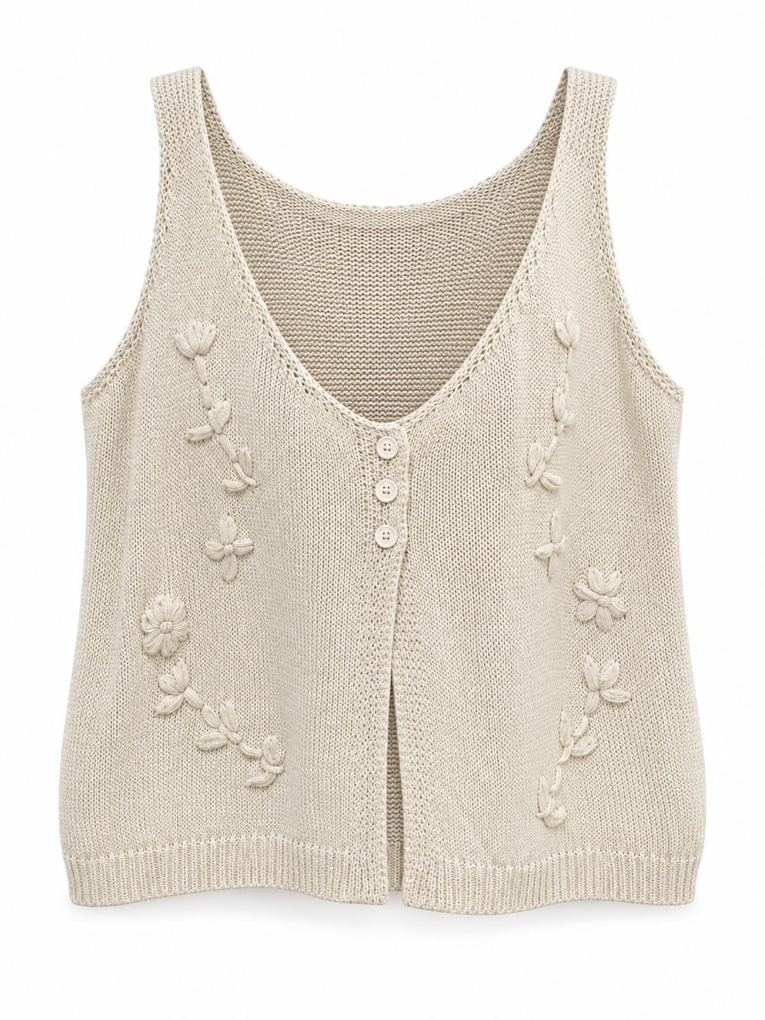 Lavender Knit Vest