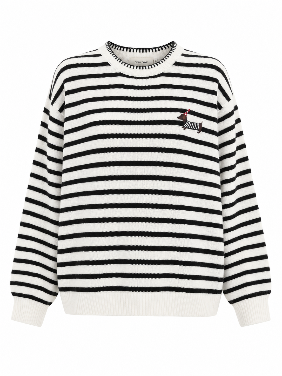 Striped Sausage Dog Jumper