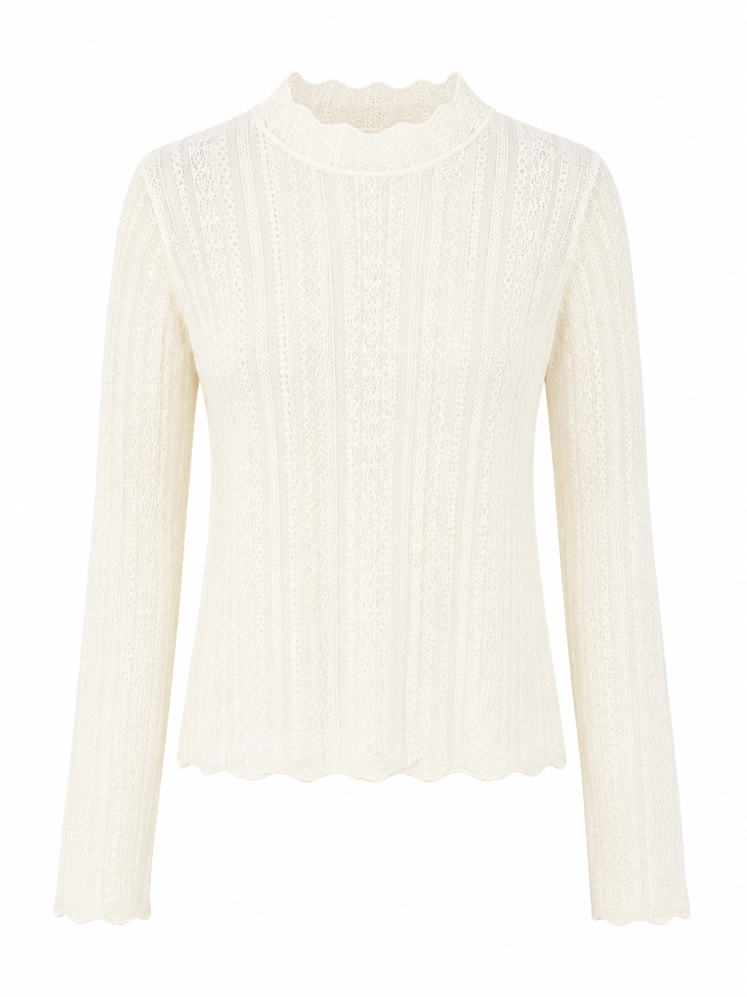Georgina Lace Turtleneck