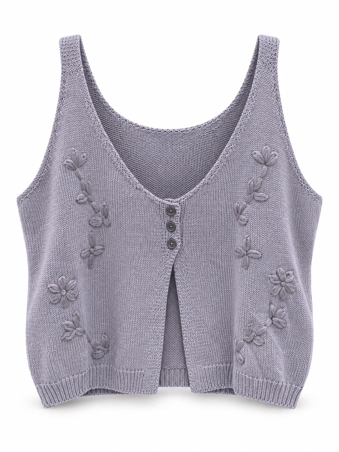 Lavender Knit Vest