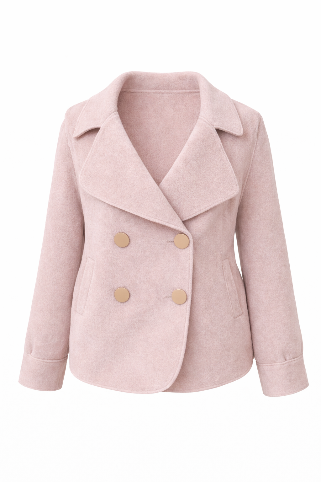 Rory Sparkle Cropped Felt Coat