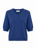 Marla V Neck Knit Top
