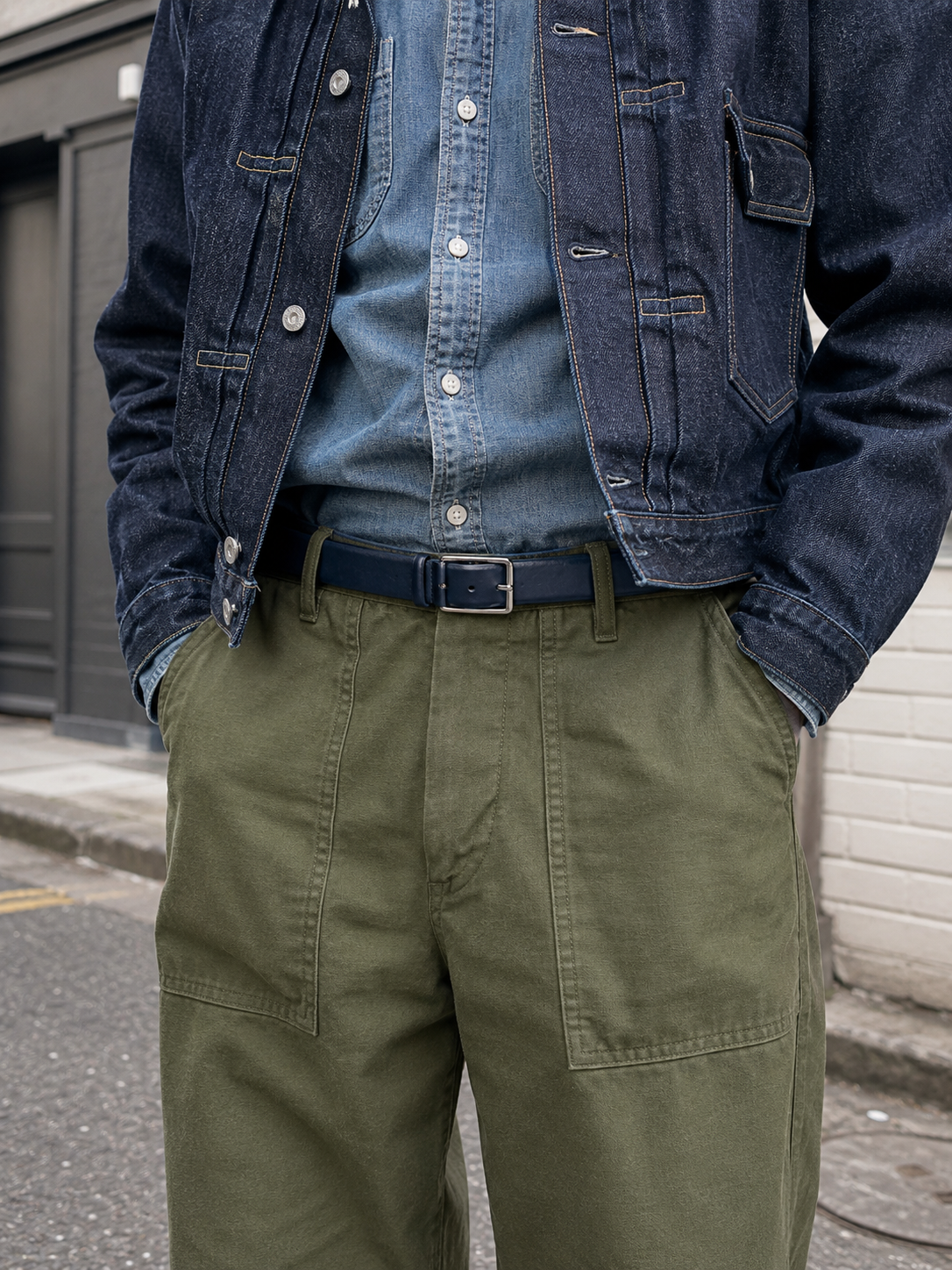 Declan Italian Leather Belt