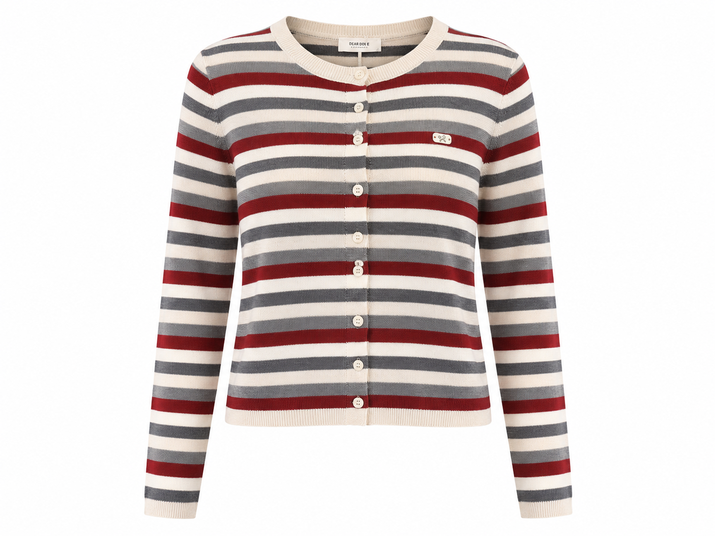 Striped Knit Cardigan