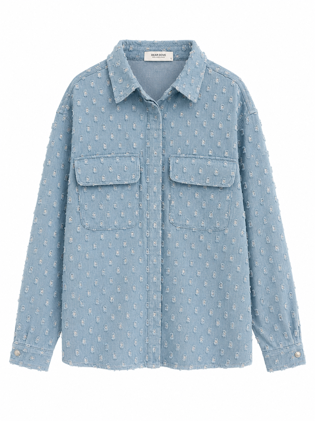 Donna Denim Shirt Jacket