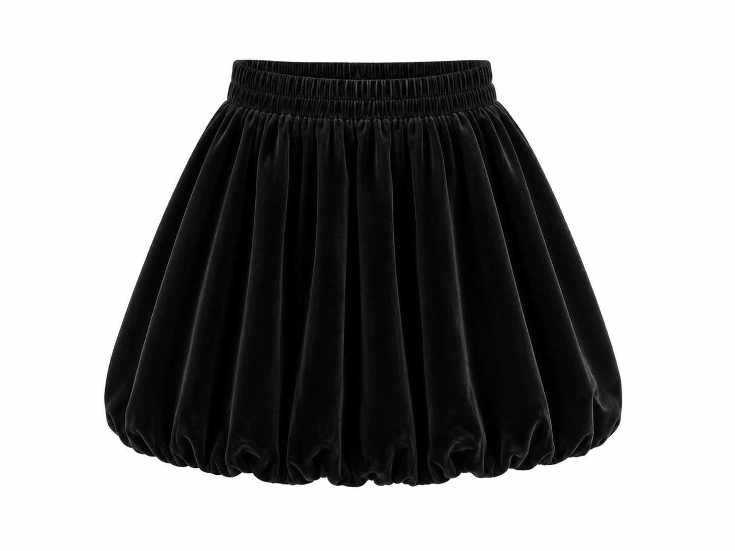 Velvet Bubble Skirt