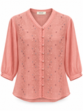Maya Embroidered Linen Shirt