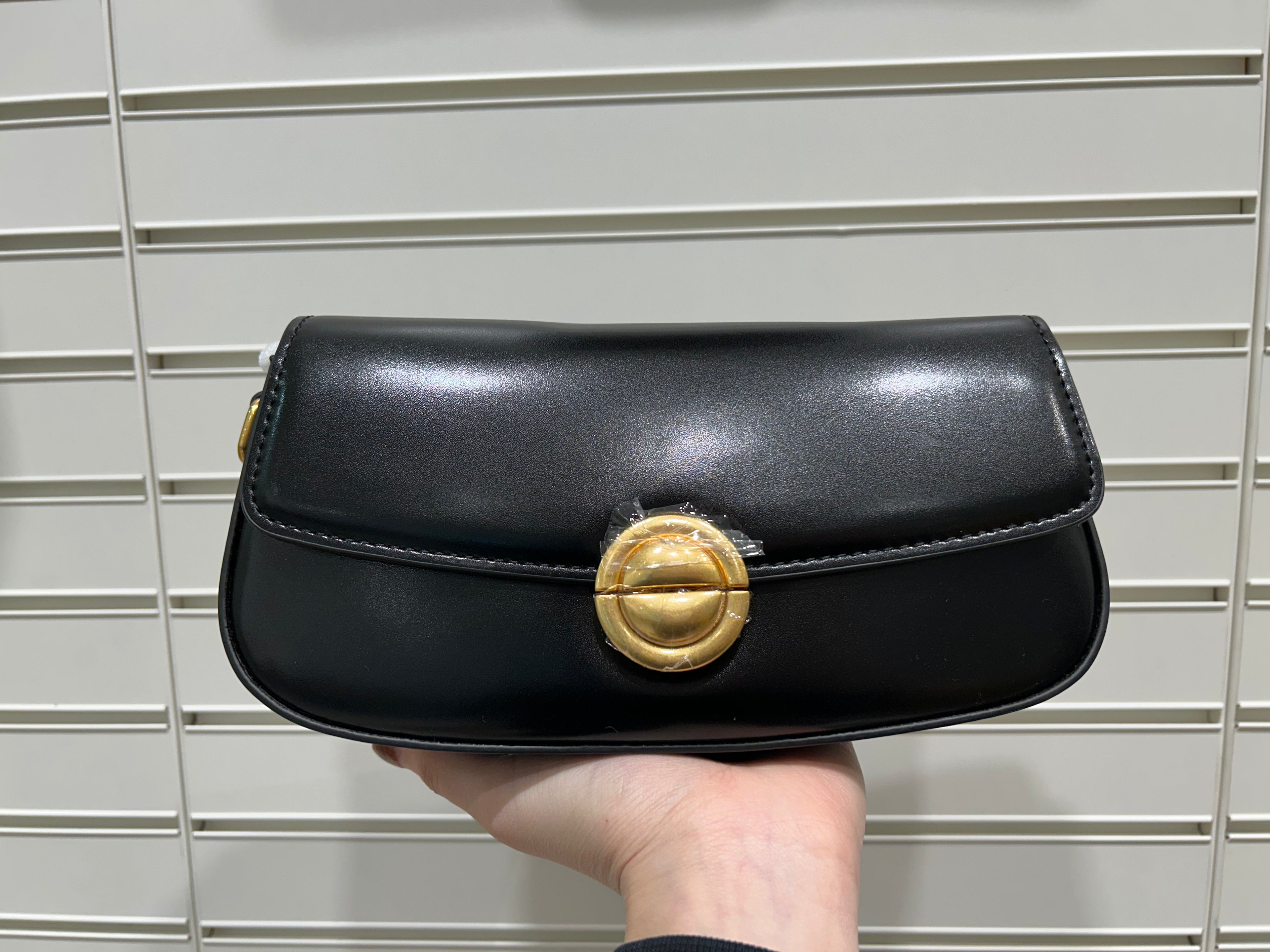 Gianna Leather Clutch