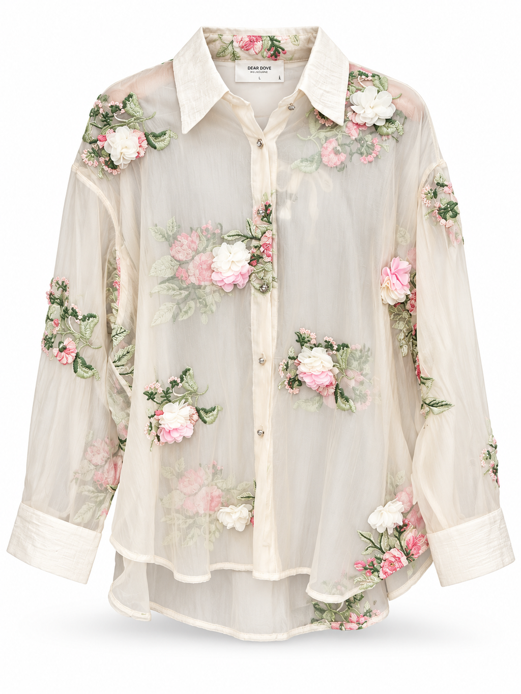 Arabella 3D Floral Shirt