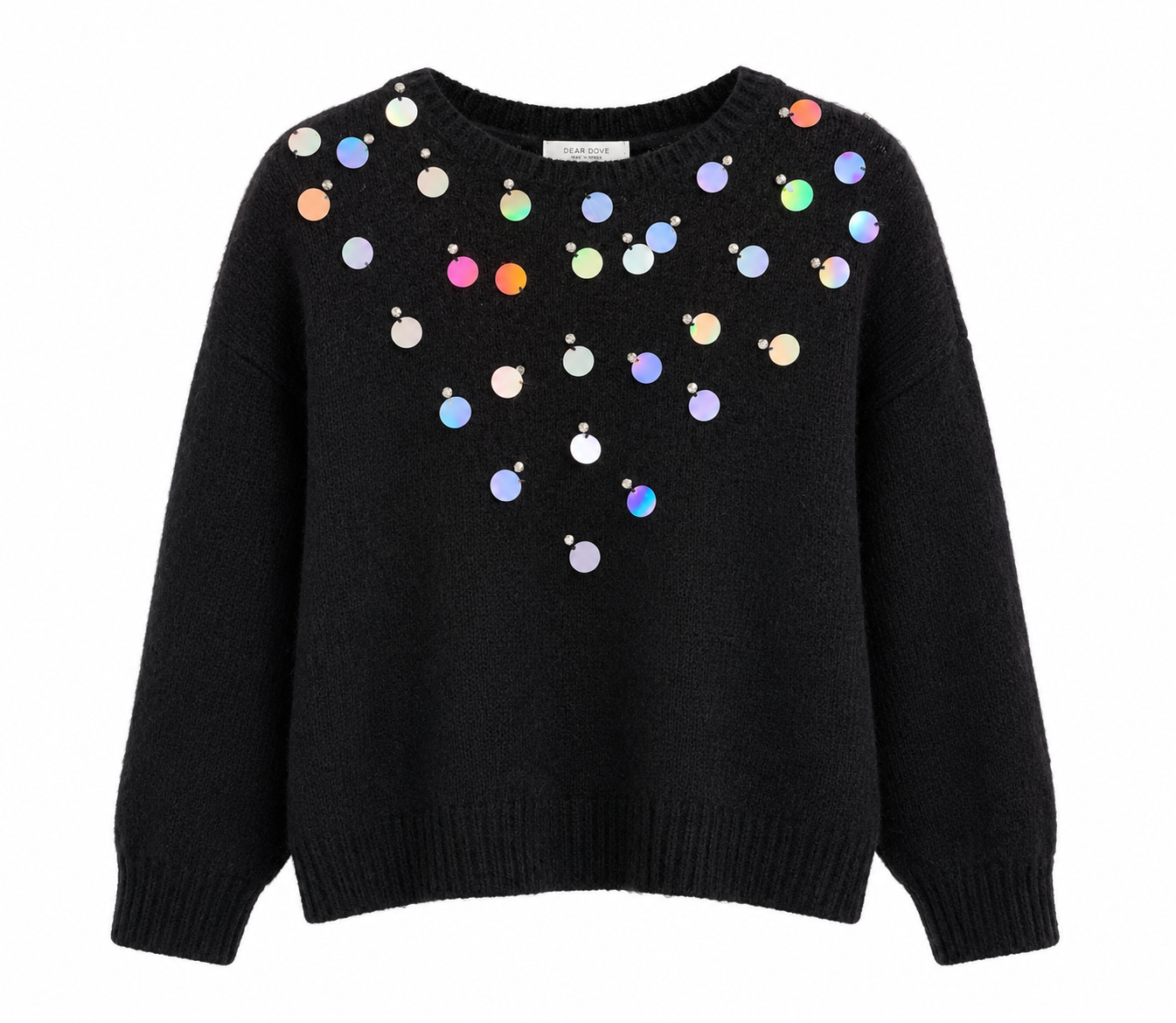 Sequin Knit Jumper