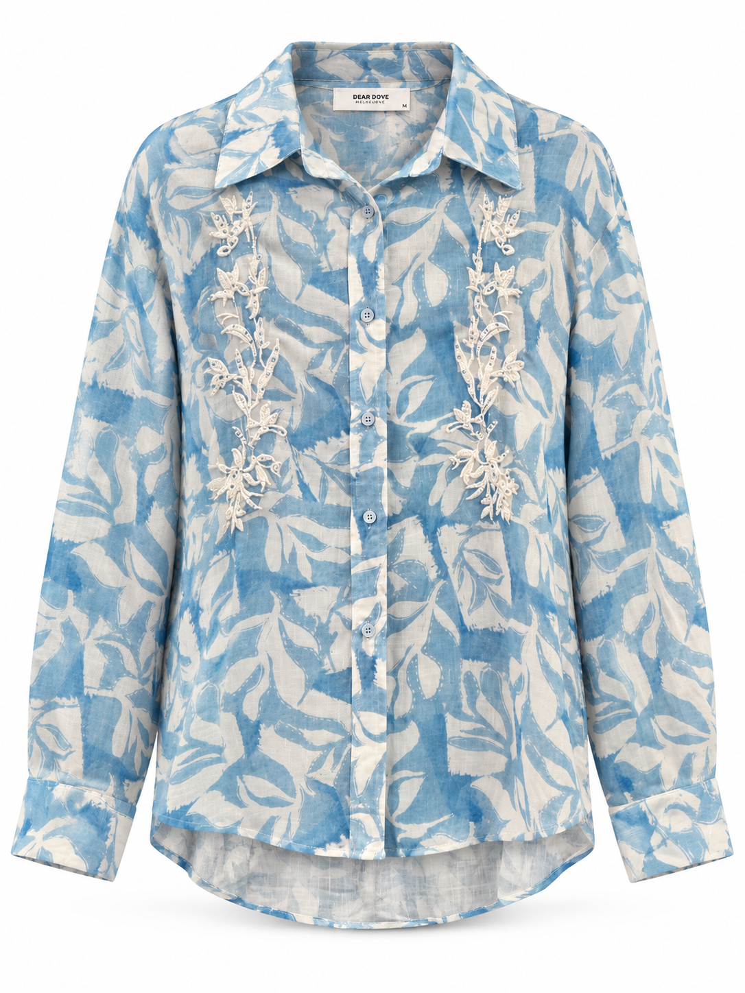 Flora Embroidered Sequin Shirt