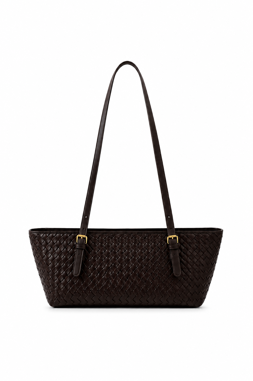 Karina Woven Leather Bag