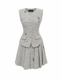 Samantha Vest and Skirt Set