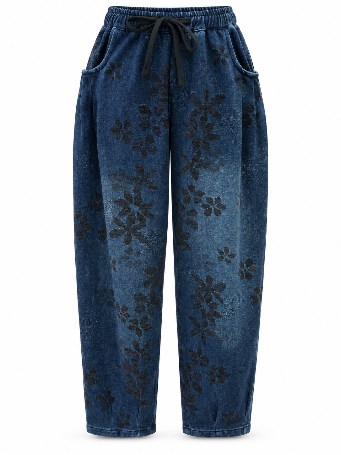 Margot Floral Barrel Jeans