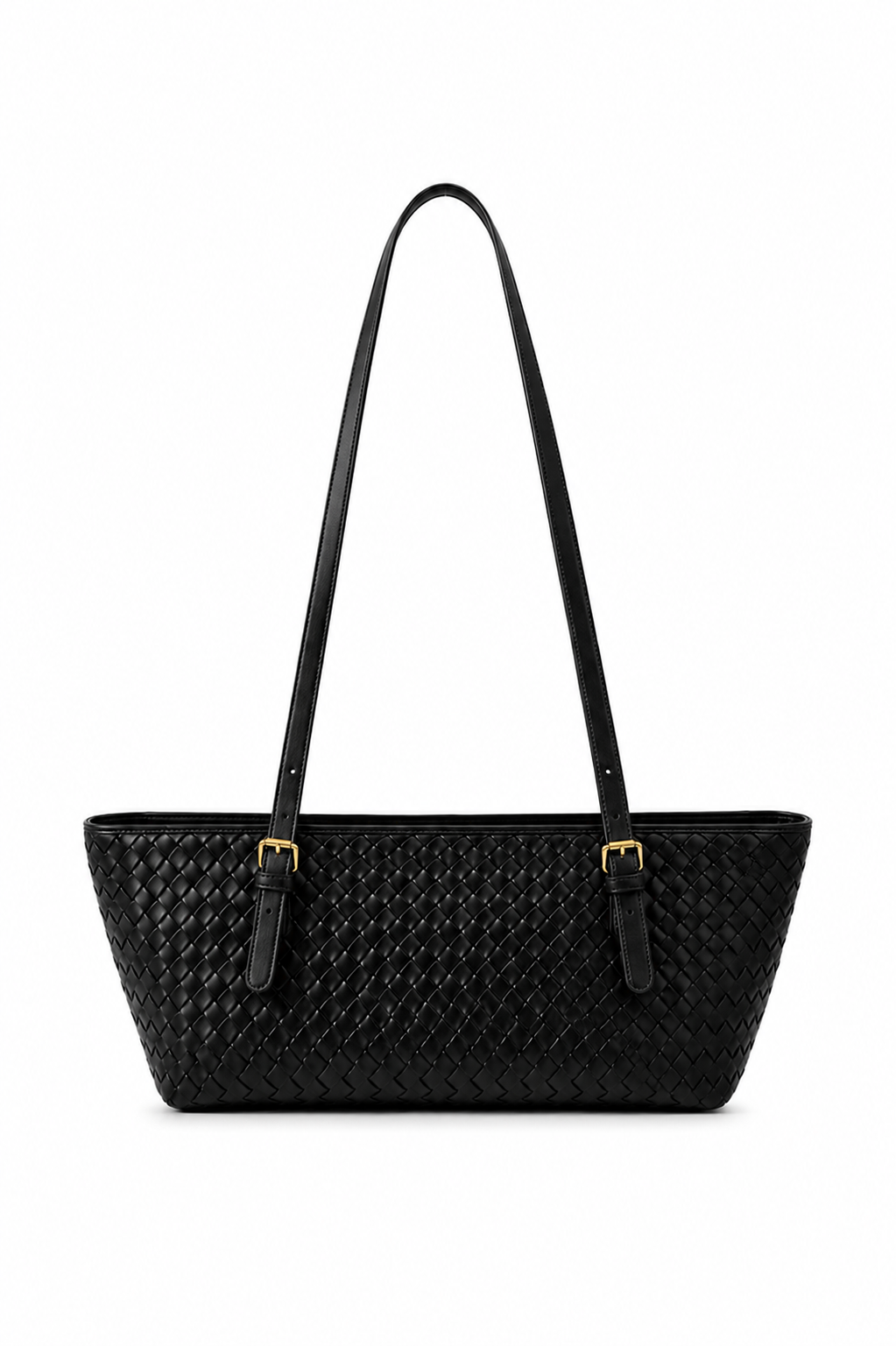 Karina Woven Leather Bag