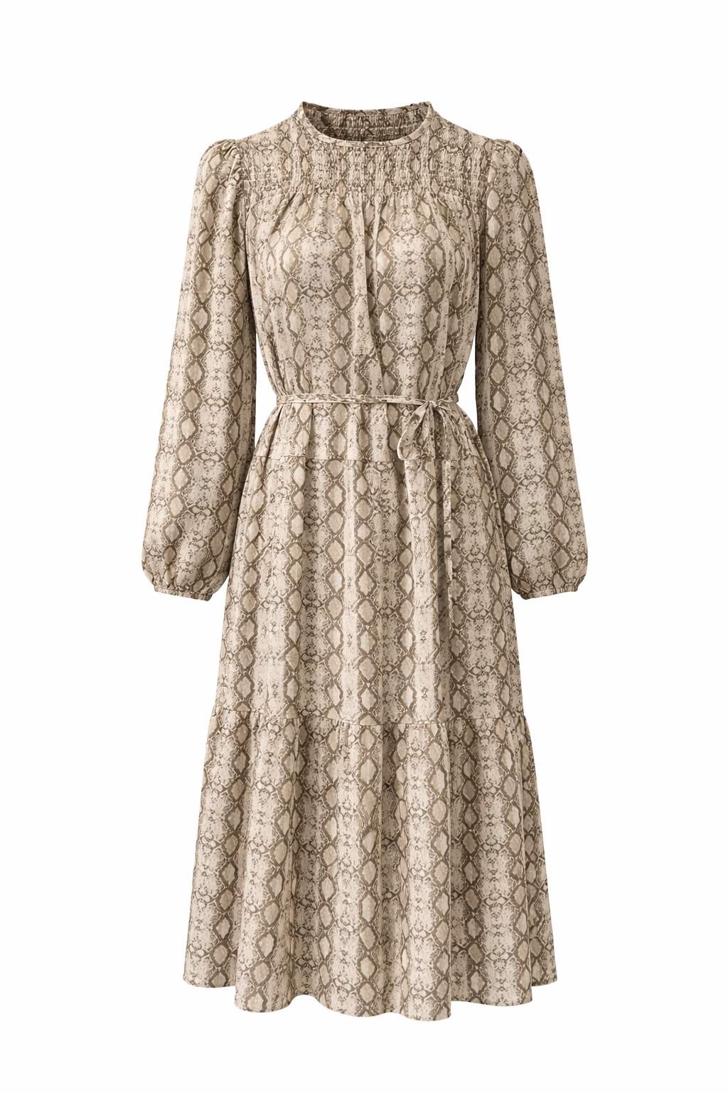Batik Print Dress