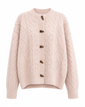 Cherry Cable Knit Cardigan